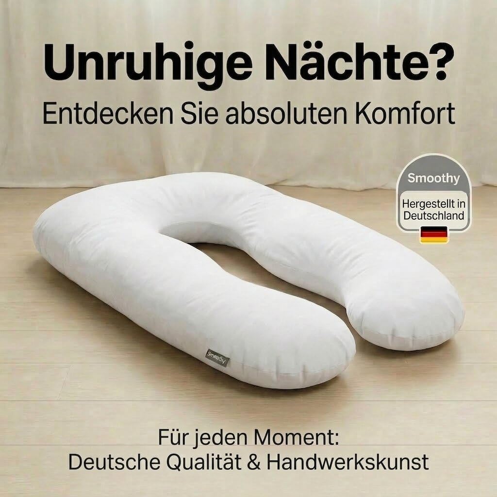 U-Form Schwangerschaftskissen & Seitenschläferkissen Stillkissen