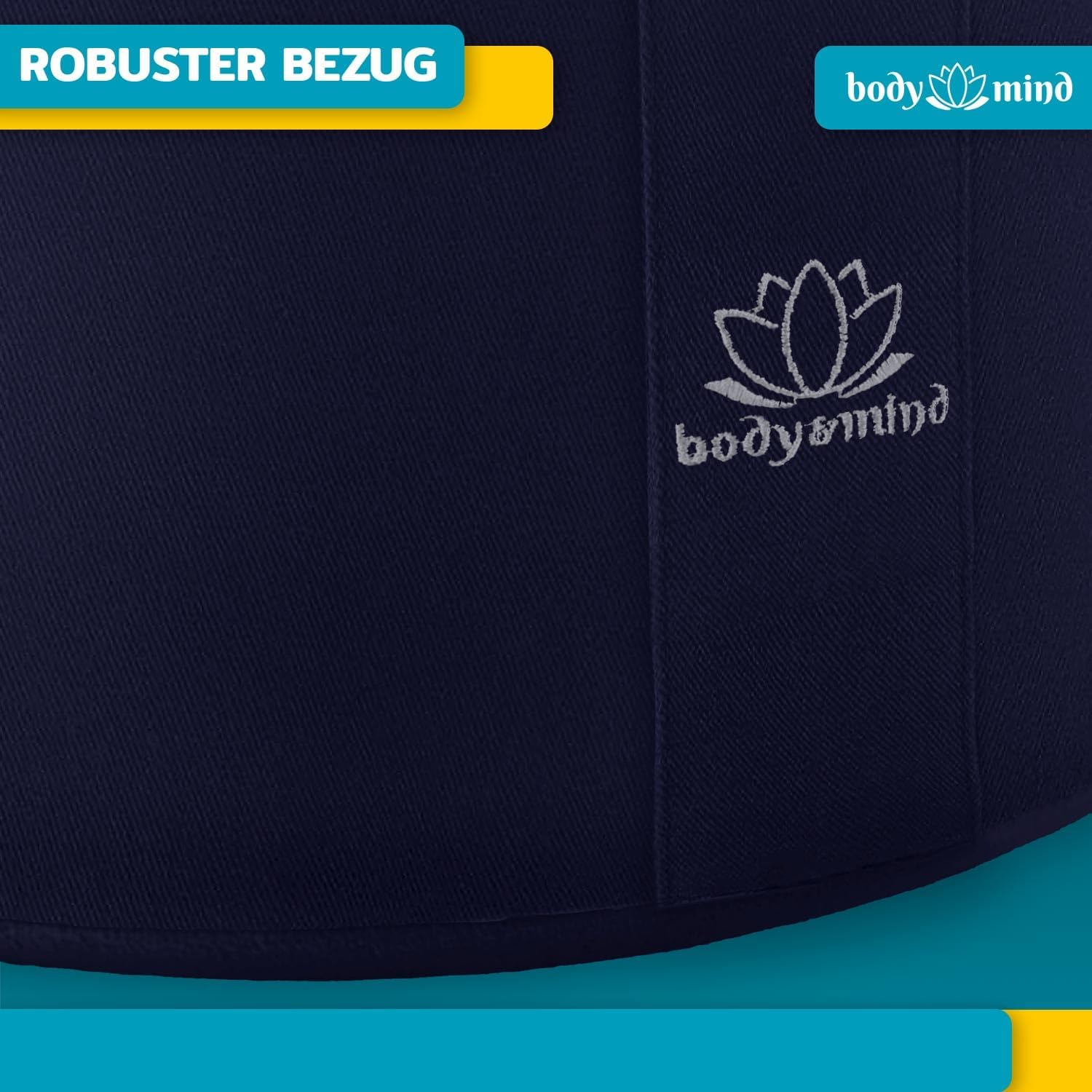 Yoga Meditationskissen - Ergonomisches Bodenkissen zur Entspannung
