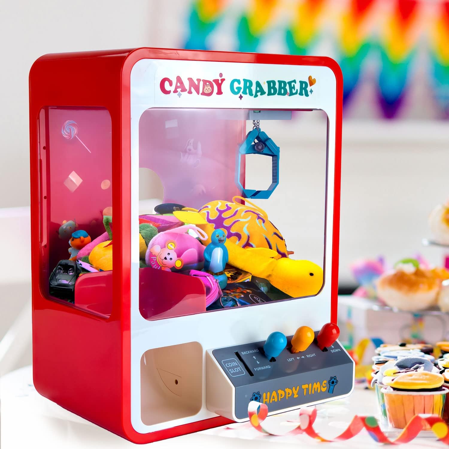 Candy Grabber Supreme – Greifautomat für Süßigkeiten & Spielzeug