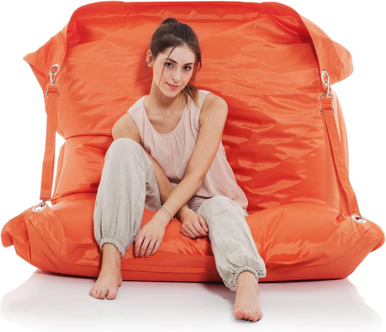 SMOOTHY Supreme XXL Sitzsack Outdoor 450L - Funky-Orange