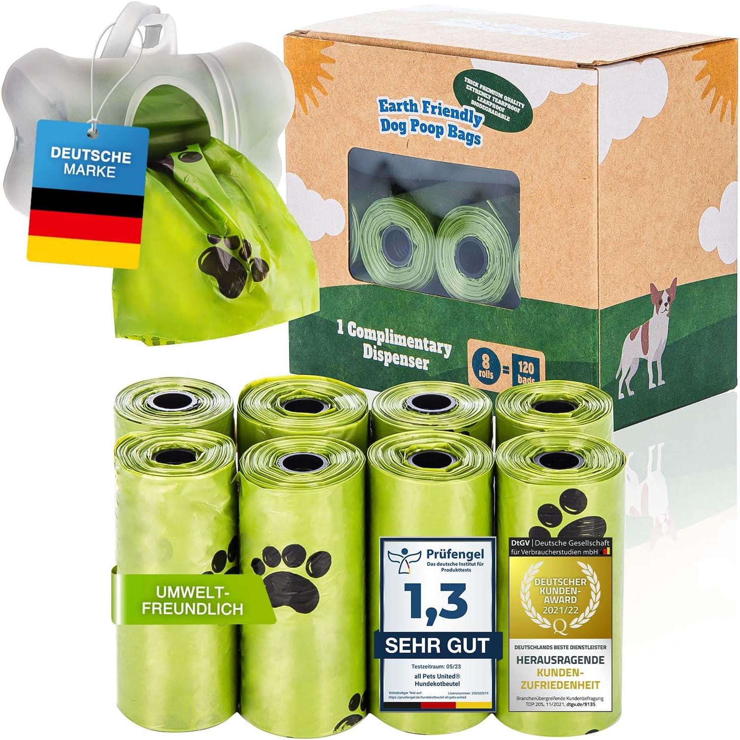 Reißfeste Hundekotbeutel – Umweltfreundlich & Auslaufsicher