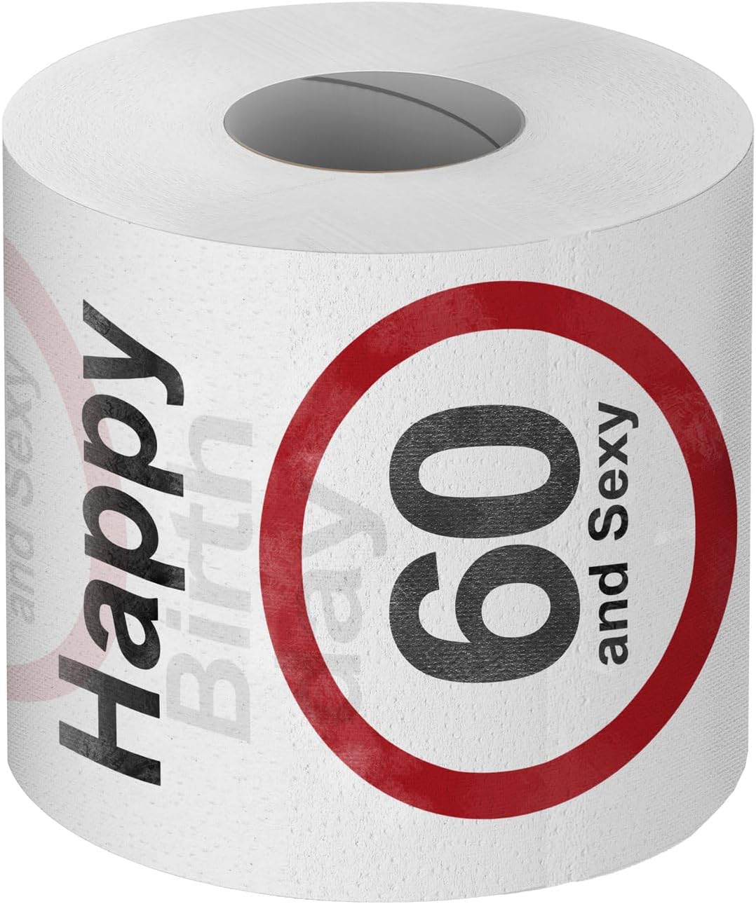 Klopapier zum 60. Geburtstag – Lustiges Party-Geschenk & Deko