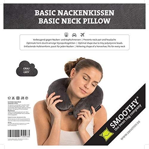 Smoothy Nackenkissen mit EPS-Perlen - Ergonomisches Reisekissen