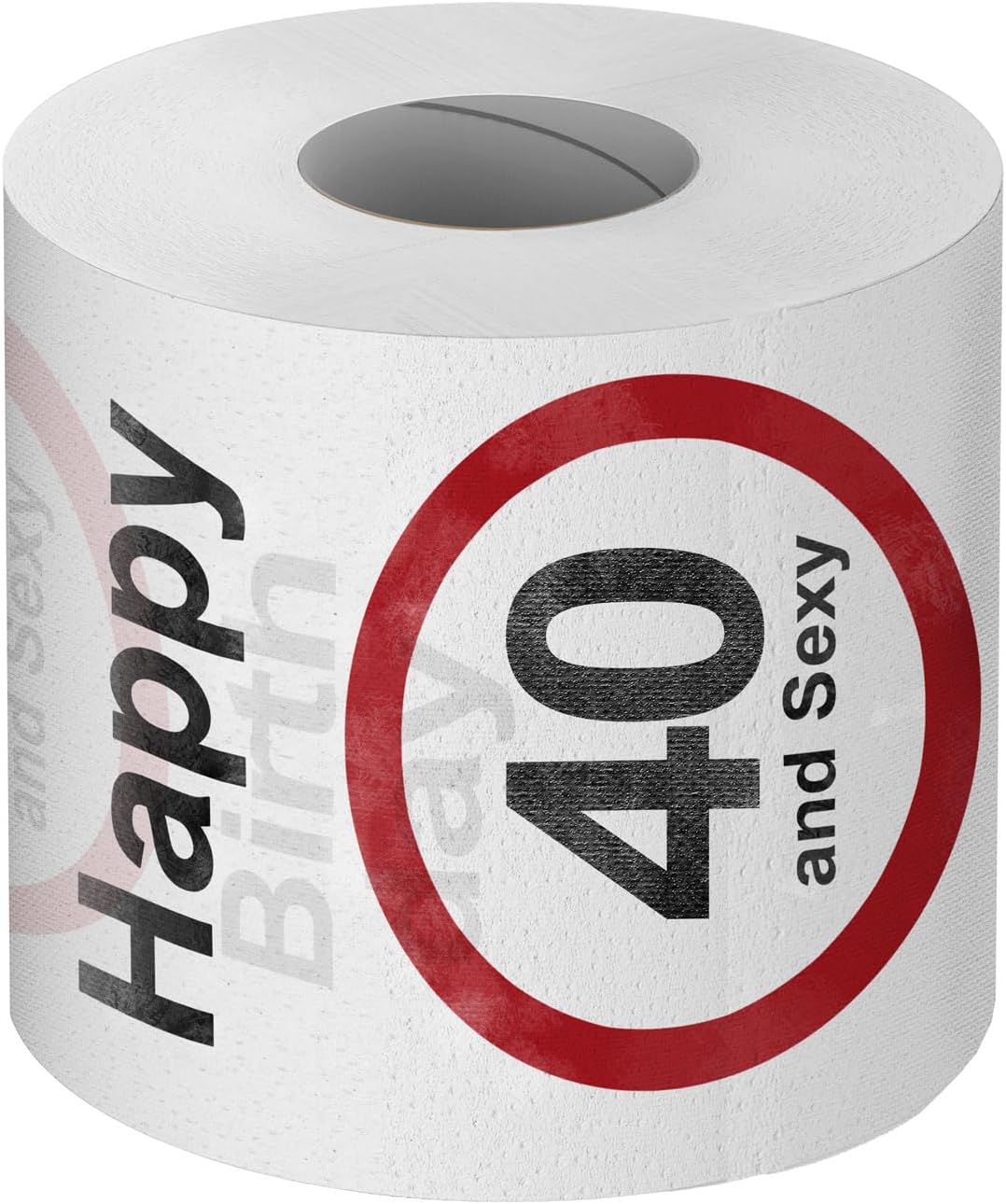 Lustiges Toilettenpapier zum 40. Geburtstag - Witziges Geschenk