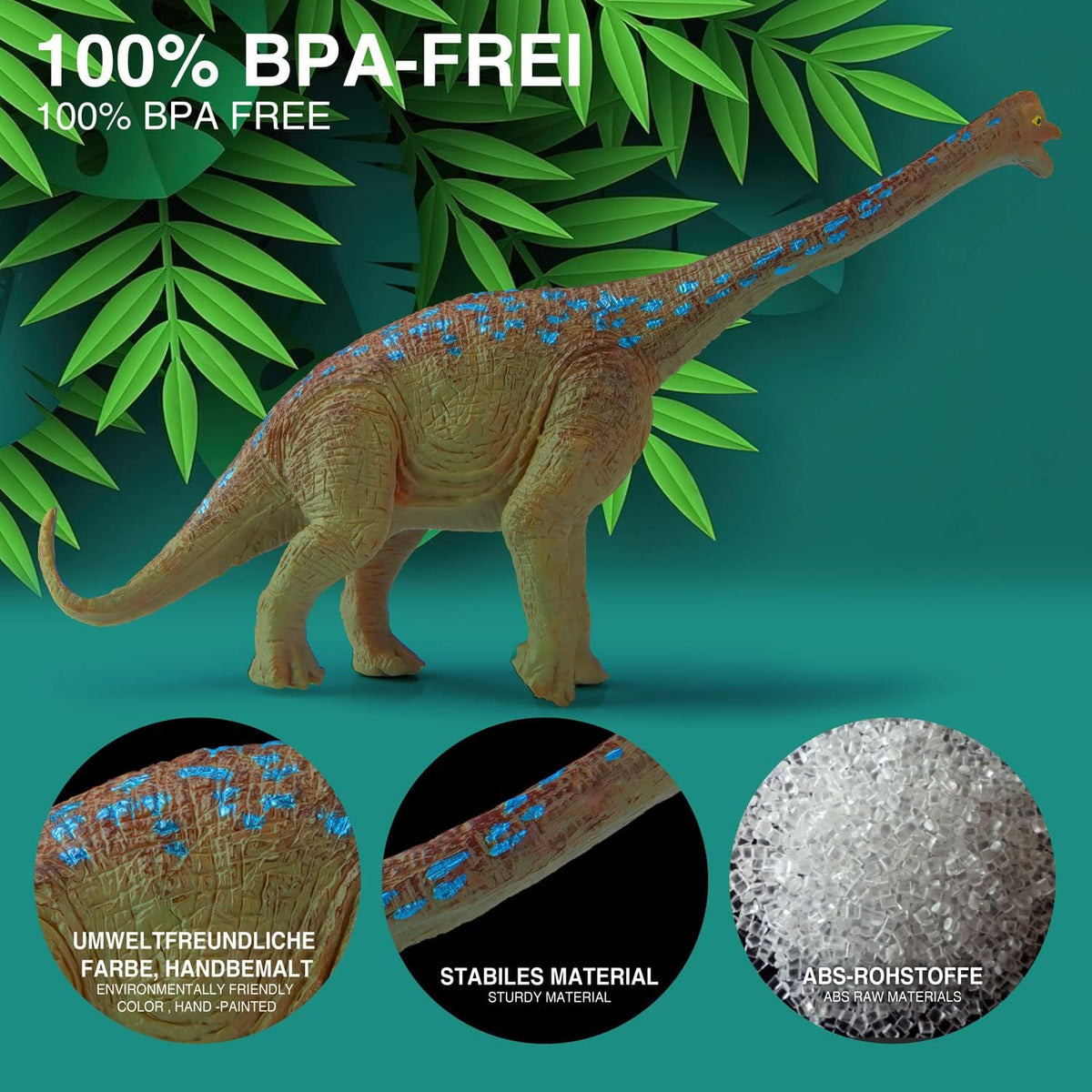 Dino Spiel-Set mit Spielmatte & Box - Robustes Kinder-Geschenk #Variante_Spielzeugbox