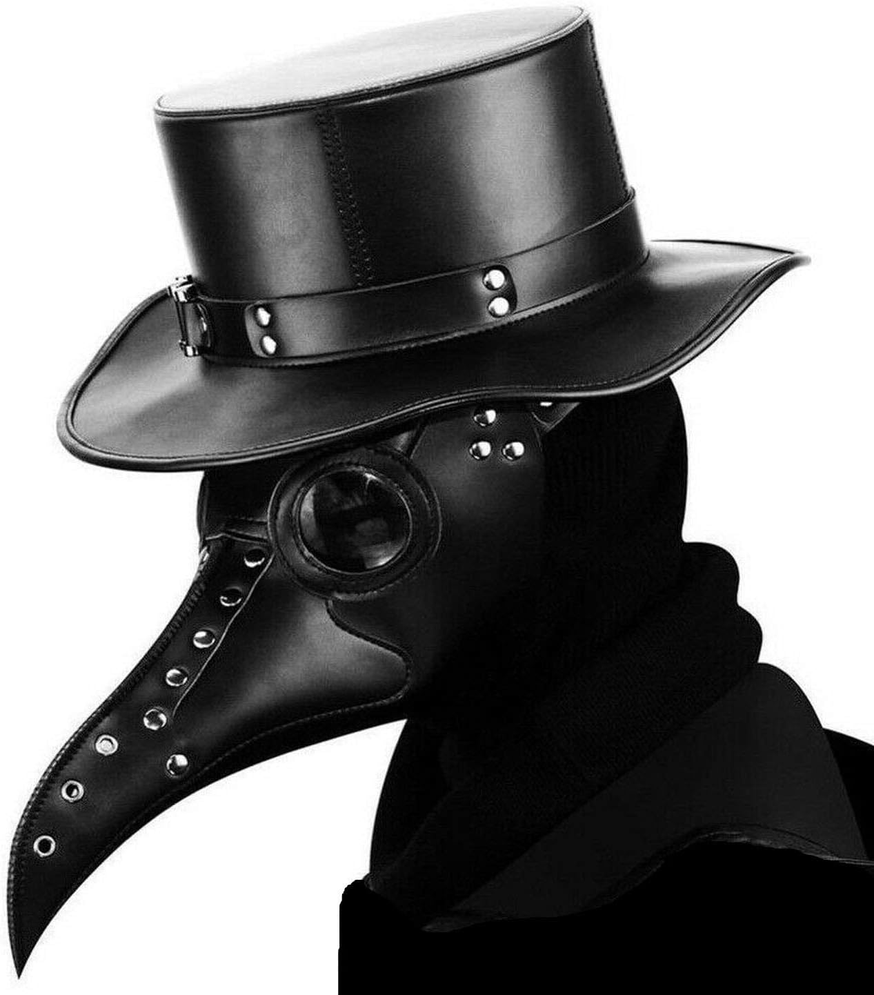 Pest Schnabelmaske Steampunk - Rabenmaske für Halloween & Kostüm