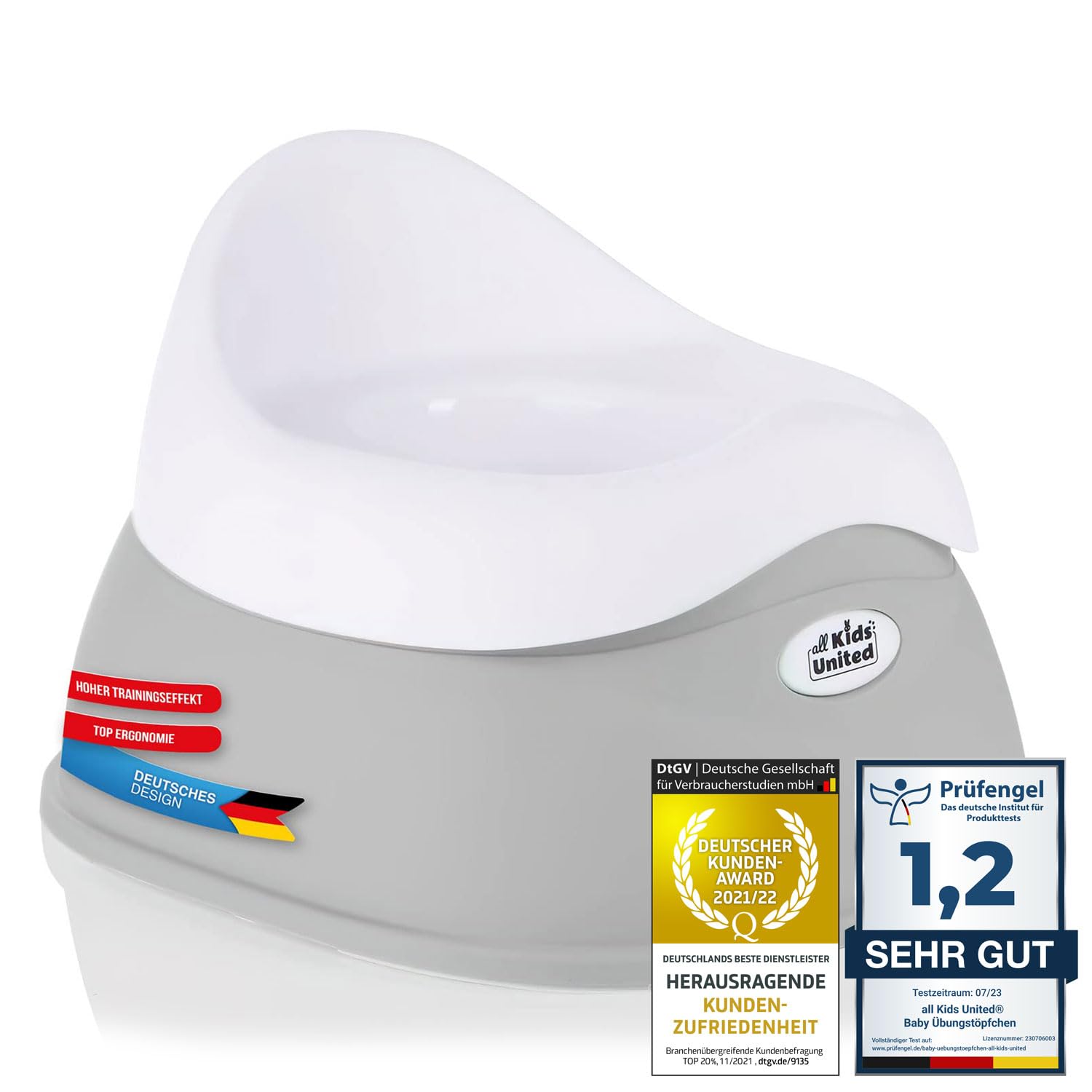 all Kids United Baby-Übungstöpfchen - Ergonomischer Toiletten-Trainer