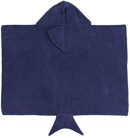 Baby Kapuzenhandtuch Haifisch - 100% Baumwolle Badetuch für Babys