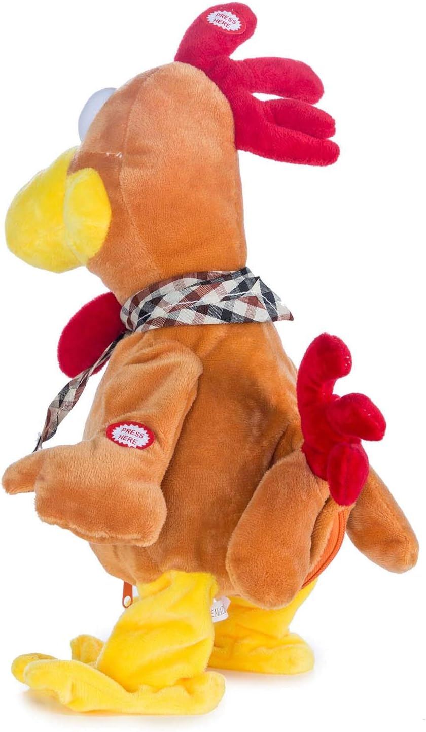 Tanzendes Plüsch-Huhn mit Musik – Lustiges Stofftier für Kinder