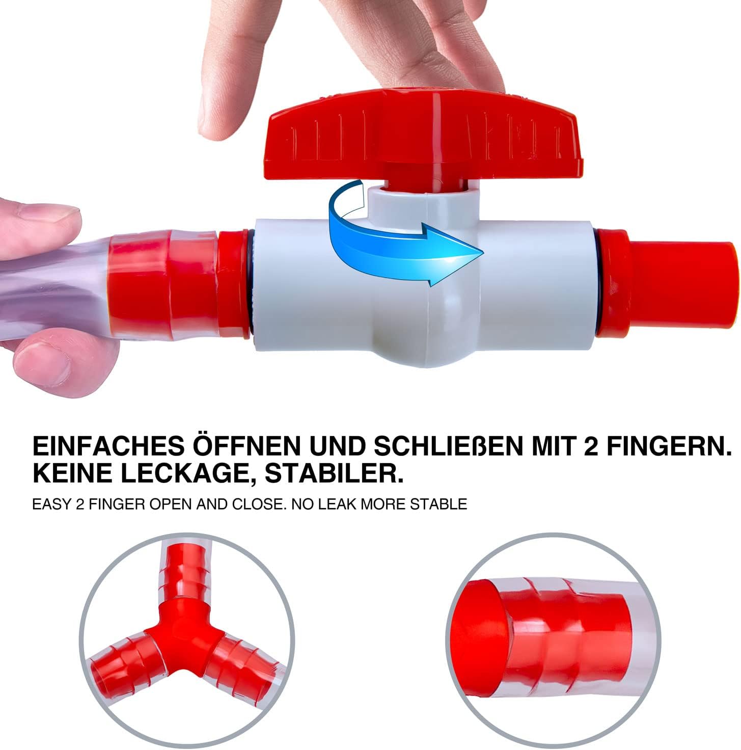 Bierbong Trichter - Party Bierstürzer mit Ventil & Schlauch