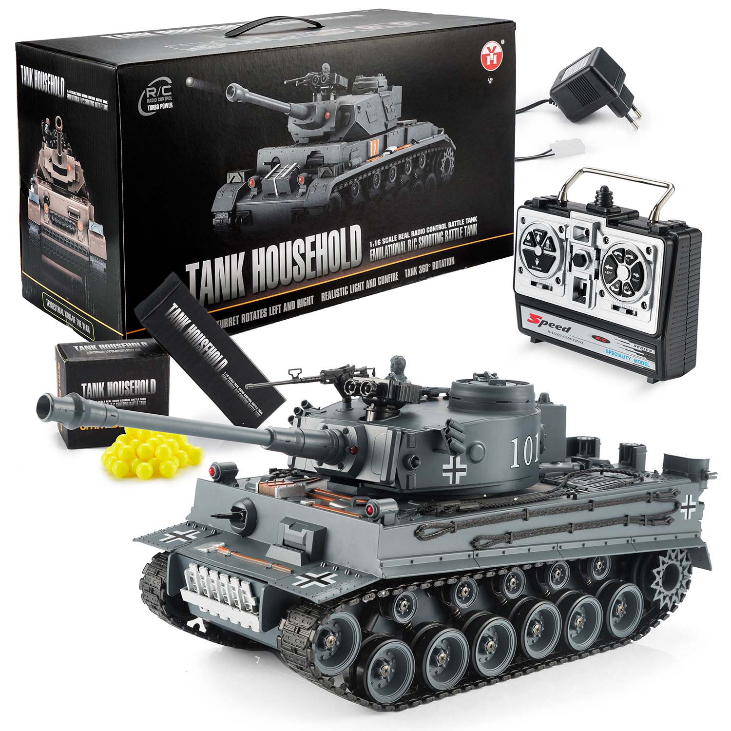 Ferngesteuerter Tiger Panzer - Modellbau R/C Panzer 1:16 Maßstab