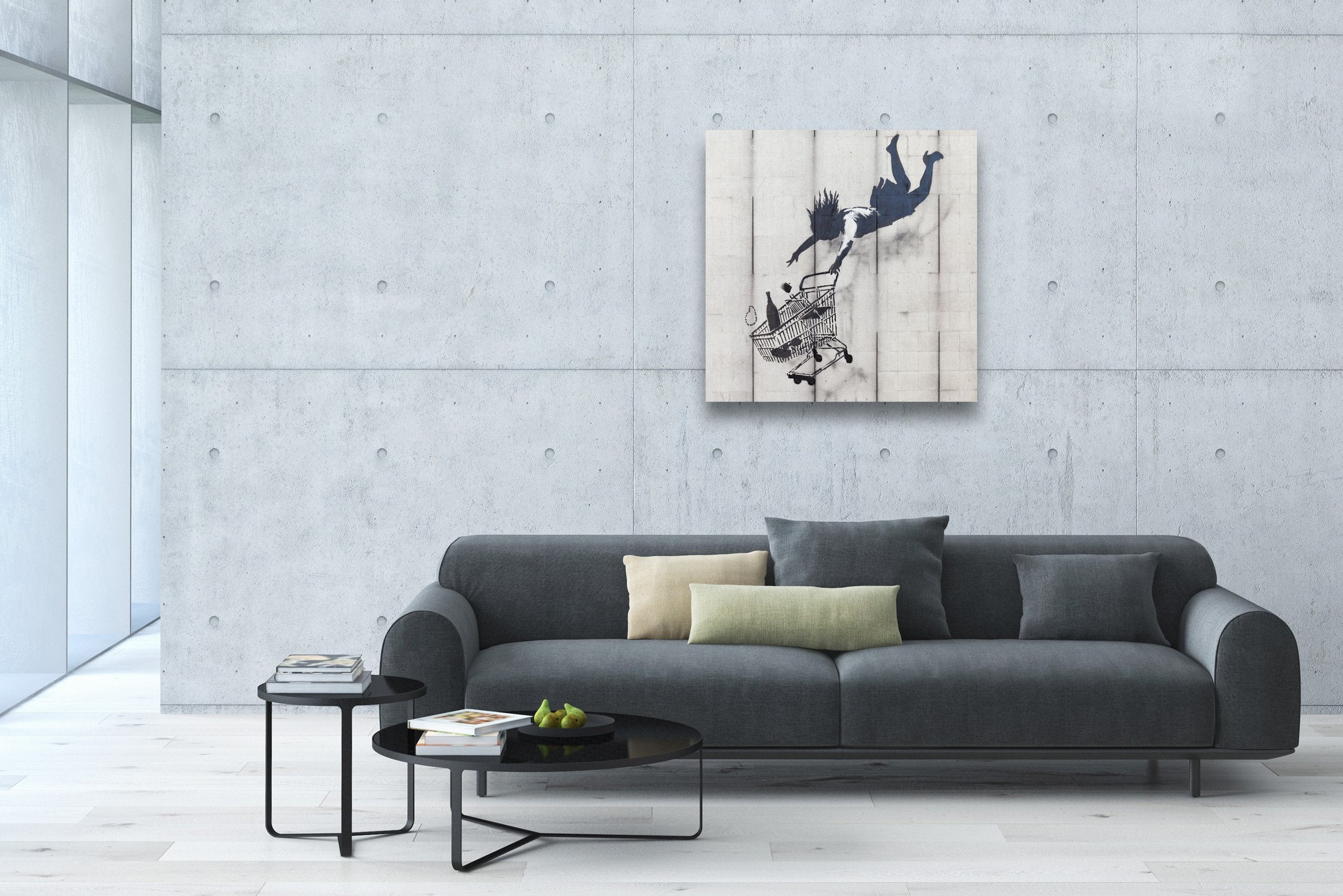 kunstdruck-banksy-supermarkt