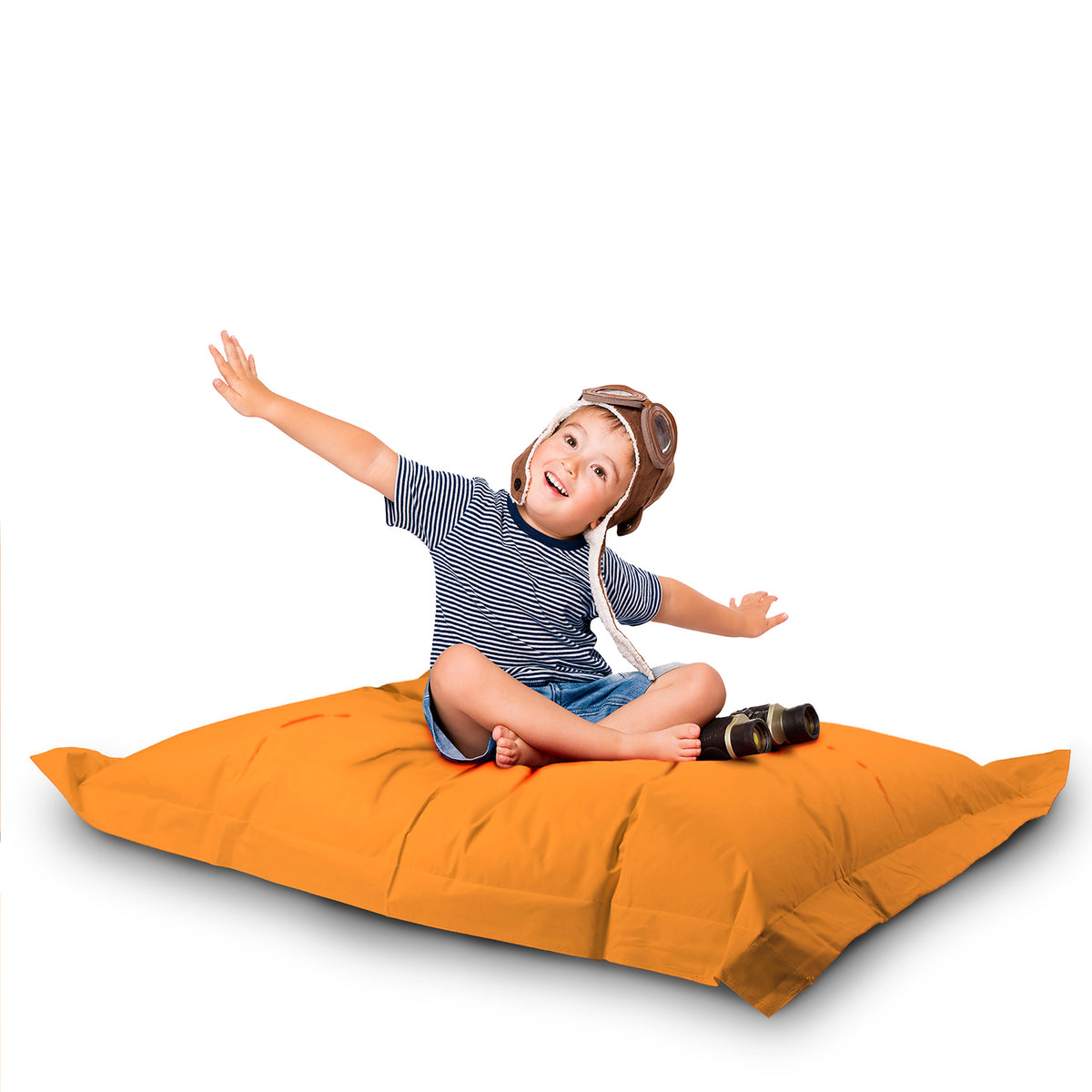 LazyBag Outdoor Sitzsack Junior – Wasserfestes Sitzkissen für Kinder