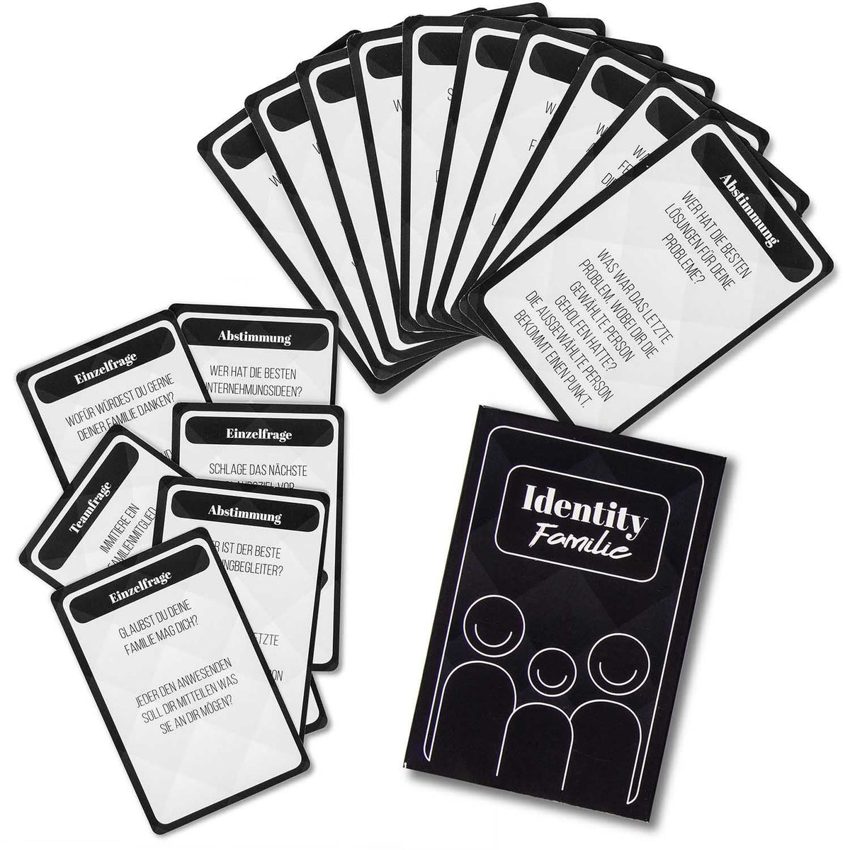 Personality Partyspiel "Identity" - Familien Edition Kartenspiel – PT01