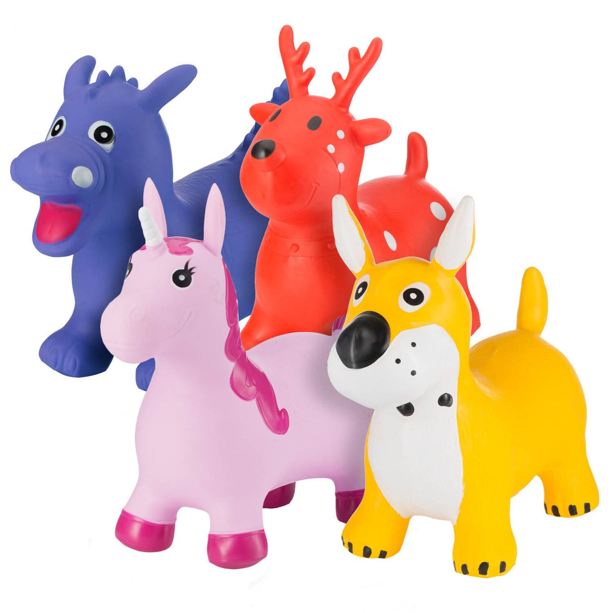 Hüpftier Drache für Kinder - Robustes Hüpfspielzeug inkl. Pumpe – Default Title – SKU 22059901 – PT05