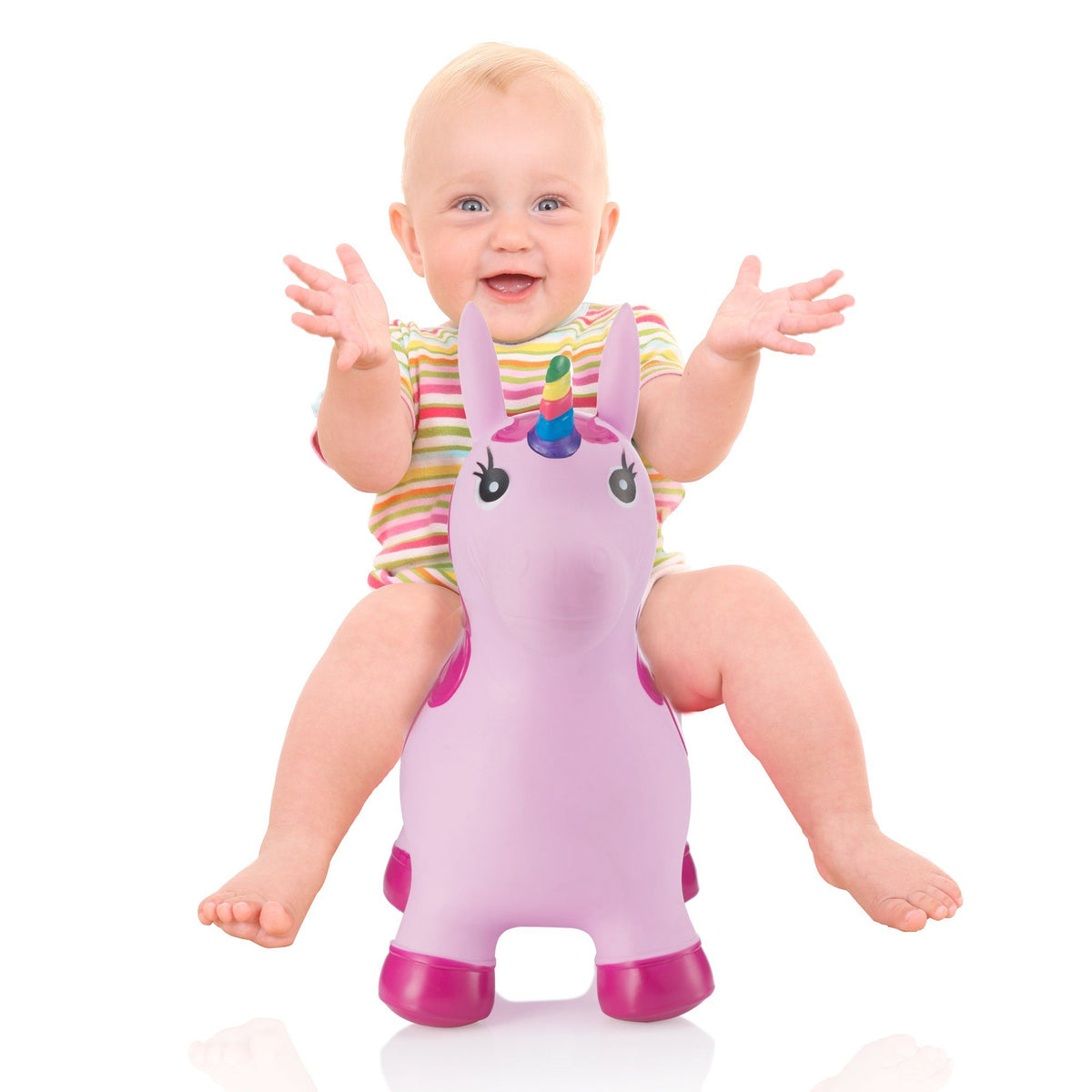 Hüpftier Einhorn - Robustes Hüpfspielzeug für Kinder inkl. Pumpe – Default Title – SKU 22059904 – PT04