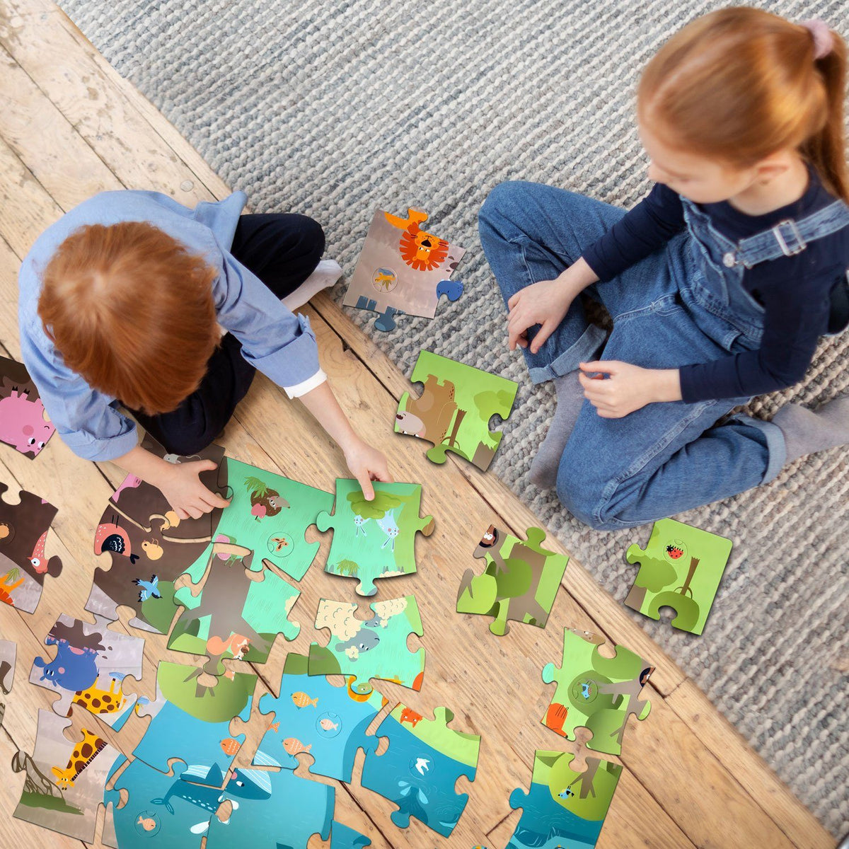 Jumbo Puzzle XXL Dinosaurier - 300 Teile Kinderpuzzle ab 9 Jahren – Default Title – SKU 99440202 – PT04