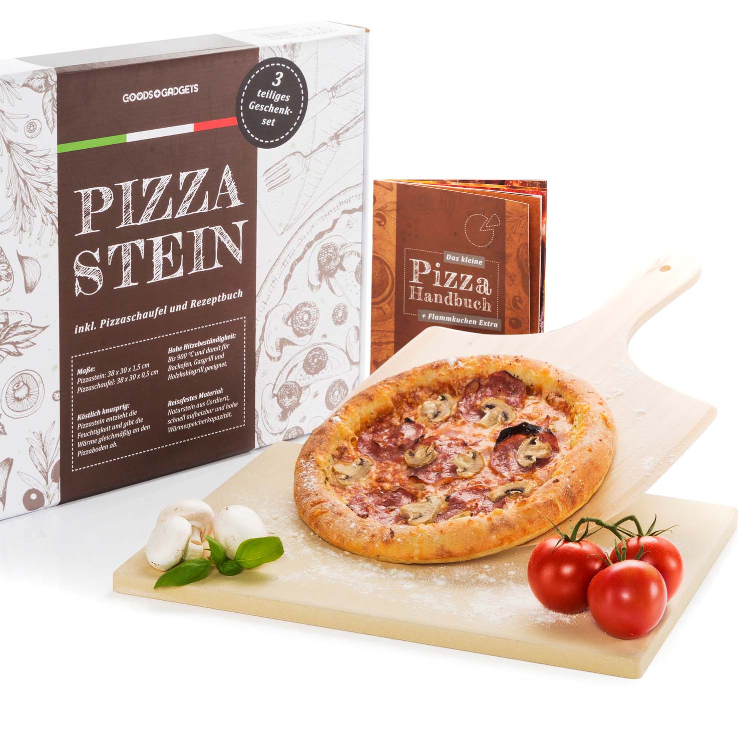 pizzastein-set