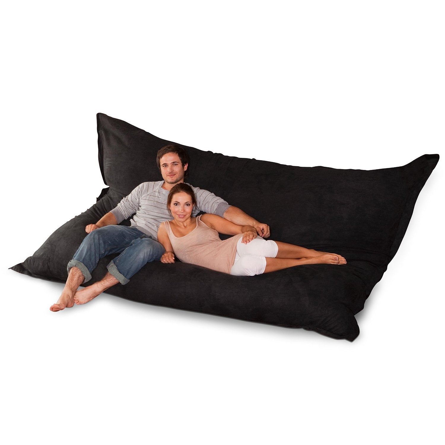 riesen-XXXXL-Sitzsack-Schwarz