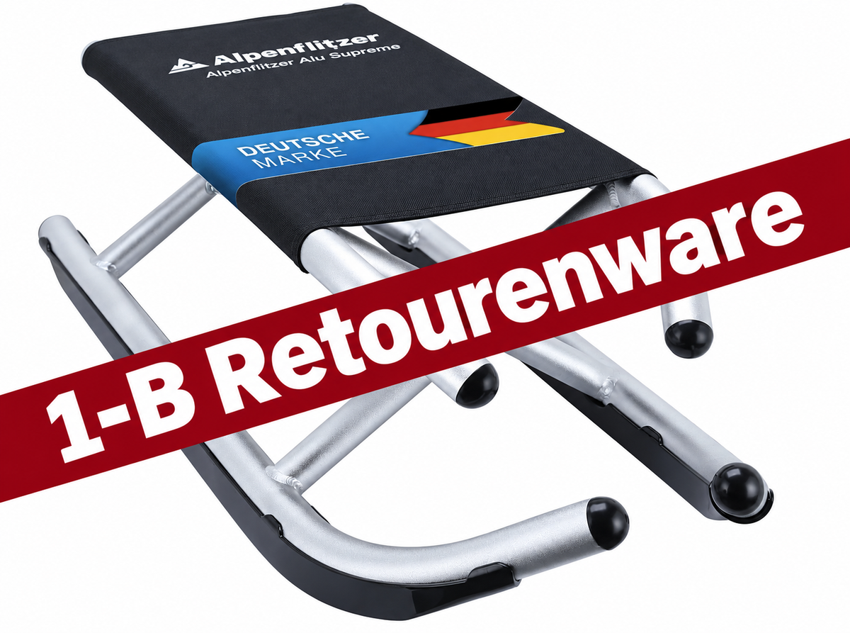 Alpenflitzer Premium Aluminium 1-B Retourenware #Variante_Premium Aluminium
