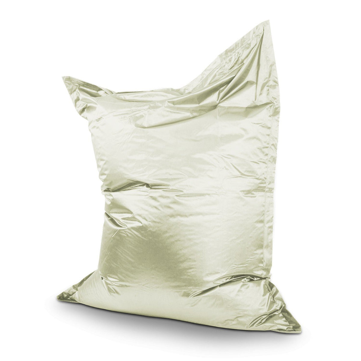 Smoothy-Sitzsack Metallic Silber XXL, Sitzsack einzeln