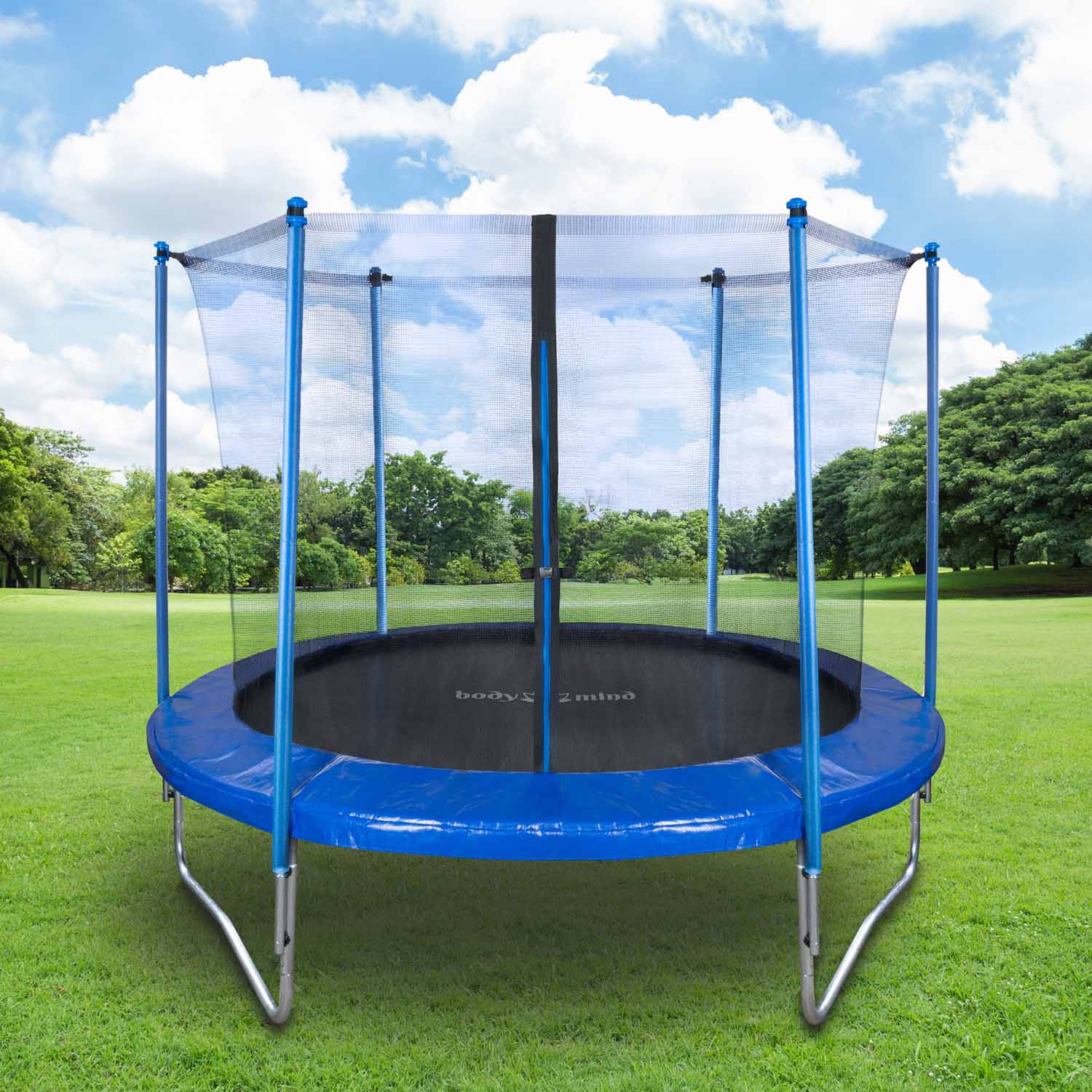 Outdoor Garten Trampolin Set 250 cm XXL mit Sicherheits