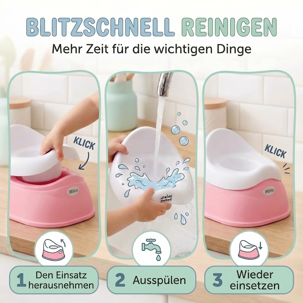 all Kids United Baby-Übungstöpfchen - Ergonomischer Toiletten-Trainer