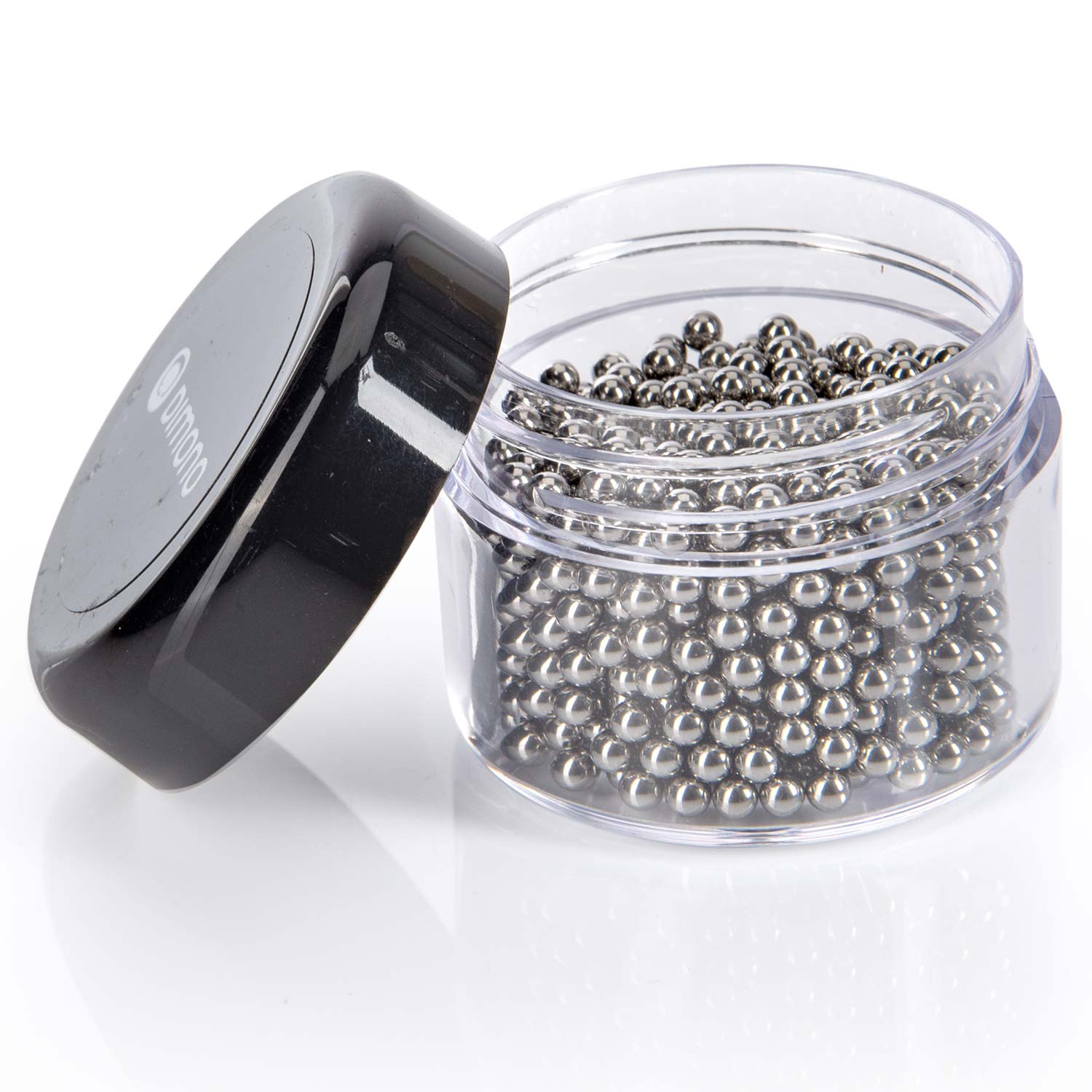 1000 Reinigungskugeln aus Edelstahl Reinigungsperlen für Glasgefäße