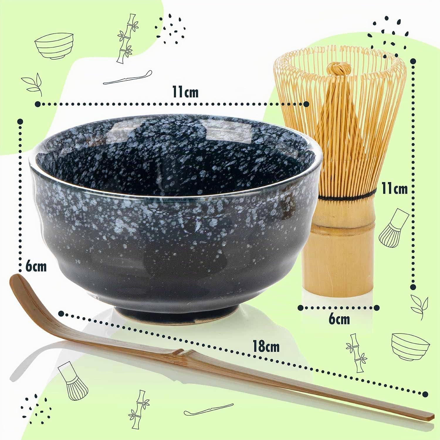 Luxus Matcha Tee-Set Deluxe - Traditionelles Teezeremonie-Set