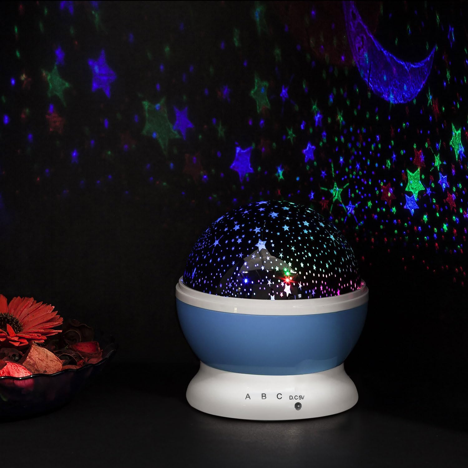 LED Sternenhimmel Projektor - Nachtlicht für Kinder - Einschlafhilfe