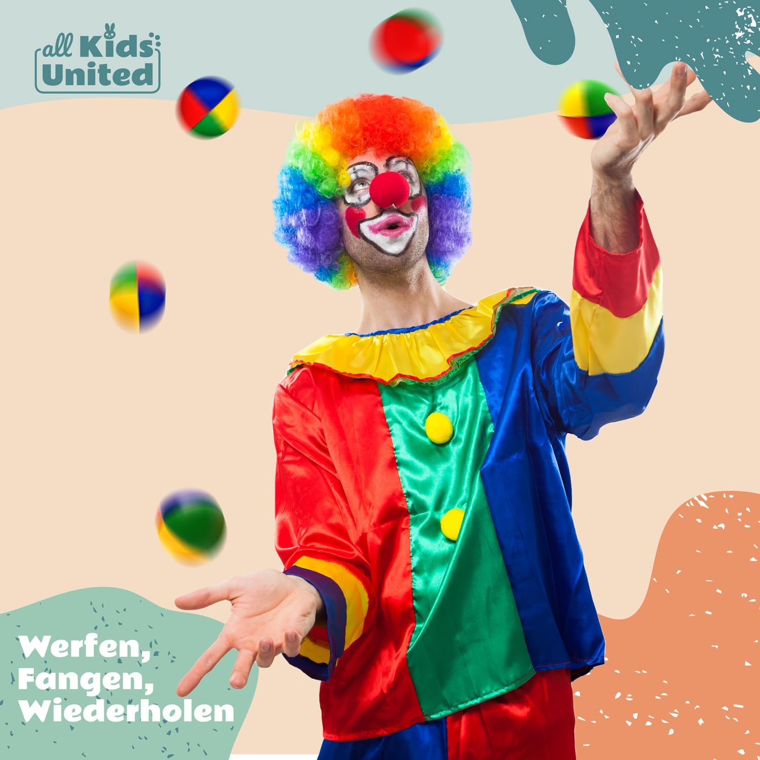 Jonglierbälle 5er Set – Profi Juggling Balls für Anfänger & Profis