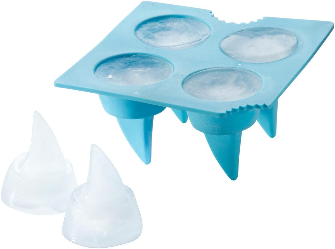 Haifisch Eiswürfelform – Silikon Hai-Form für Party Drinks