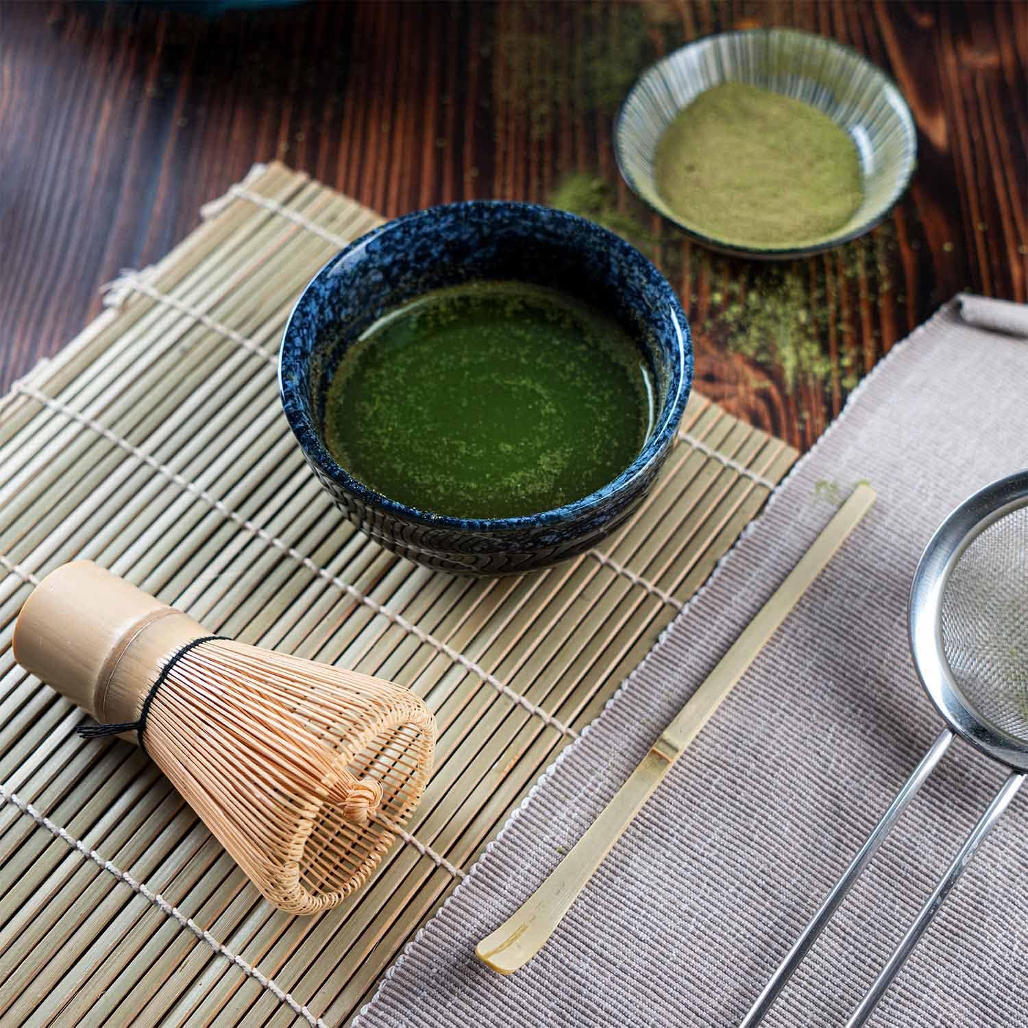 Luxus Matcha Tee-Set Deluxe - Traditionelles Teezeremonie-Set