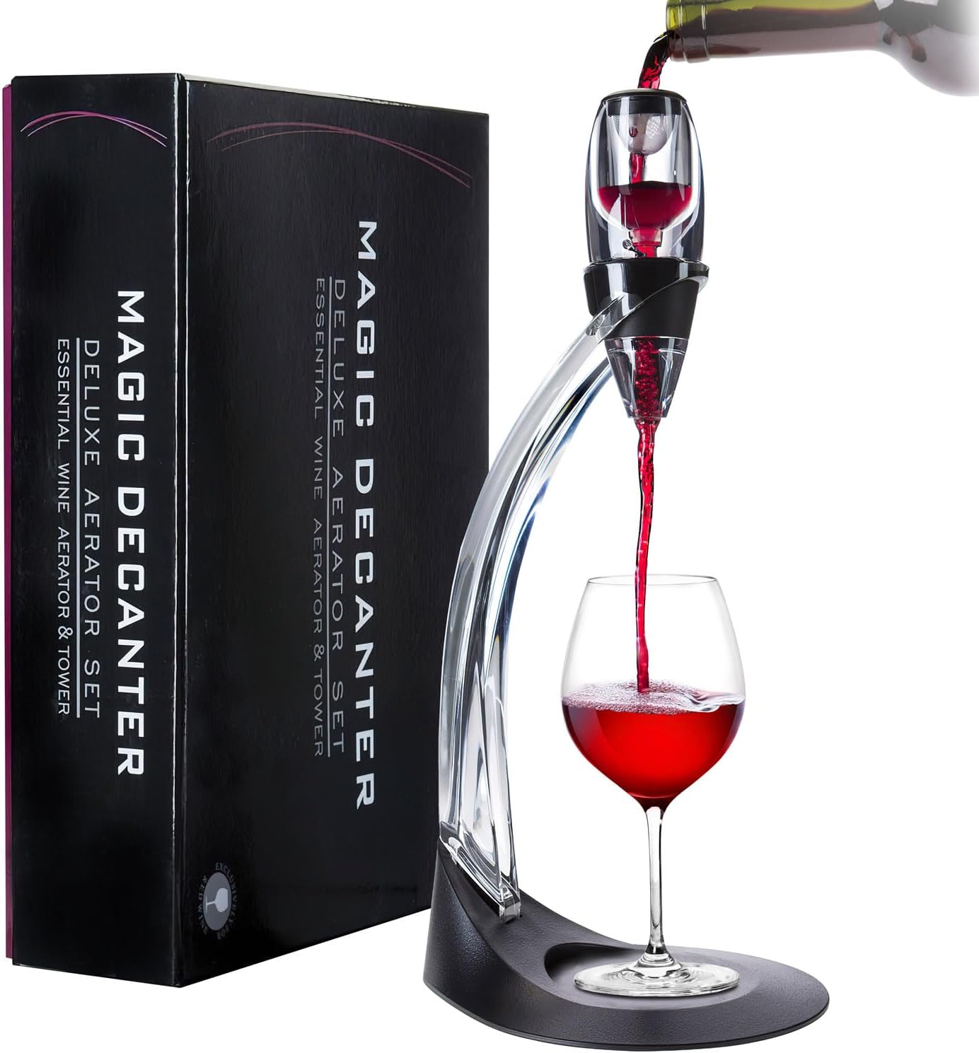 Luxus Weinbelüfter mit Ständer - Premium Wein-Dekanter Set