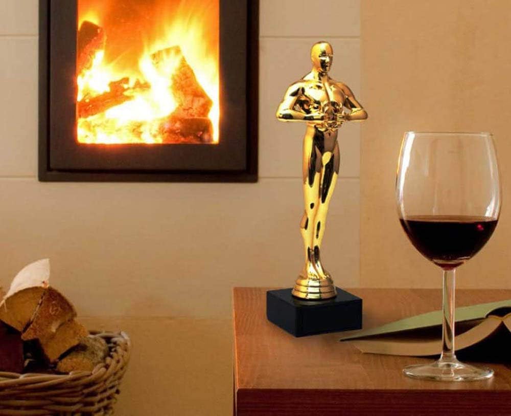Goldene Siegerstatue - 25 cm Trophäe für Gewinner & Geschenke
