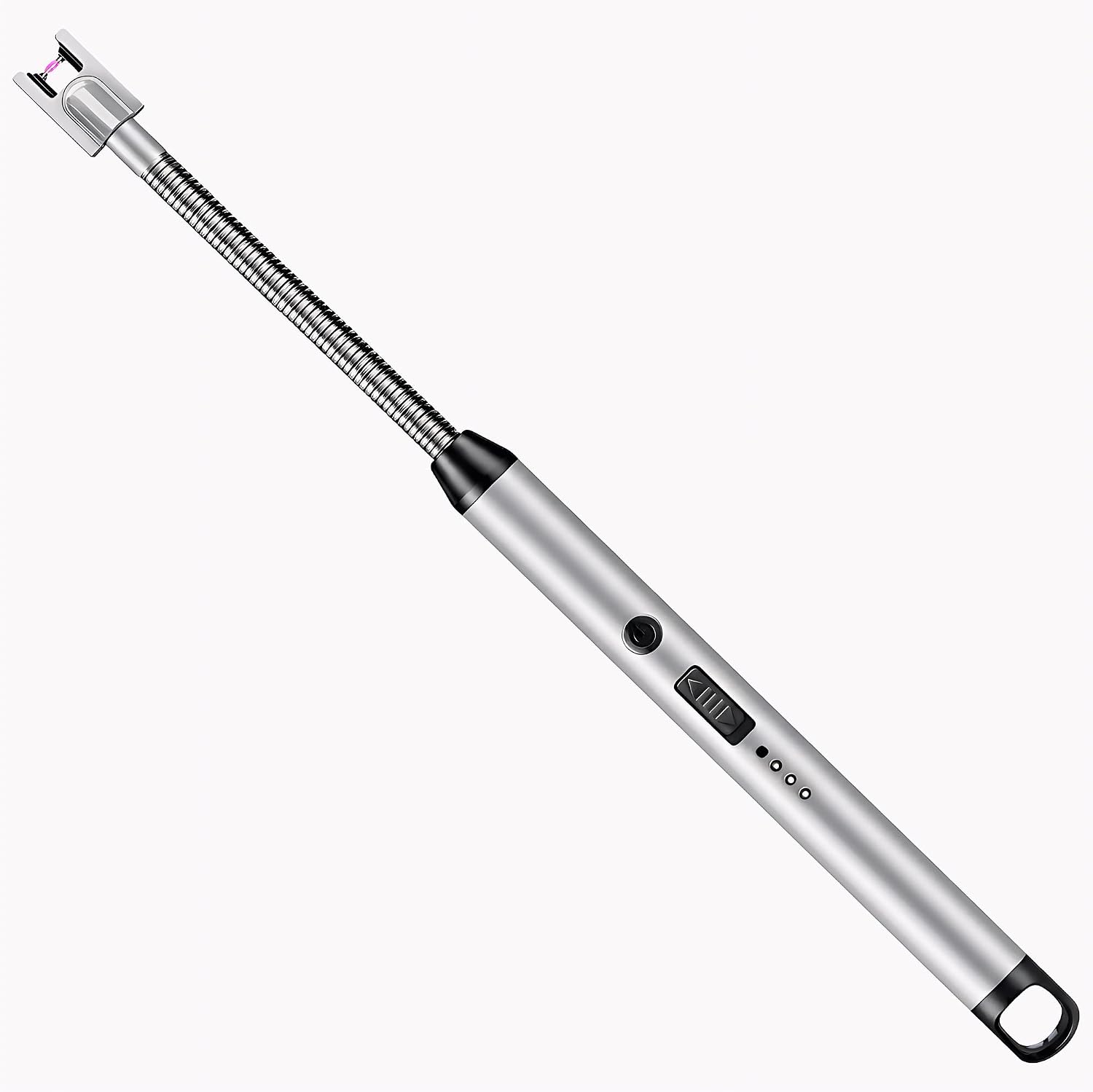 Elektrisches Stabfeuerzeug 360° USB-aufladbar Windfestes Lichtbogen