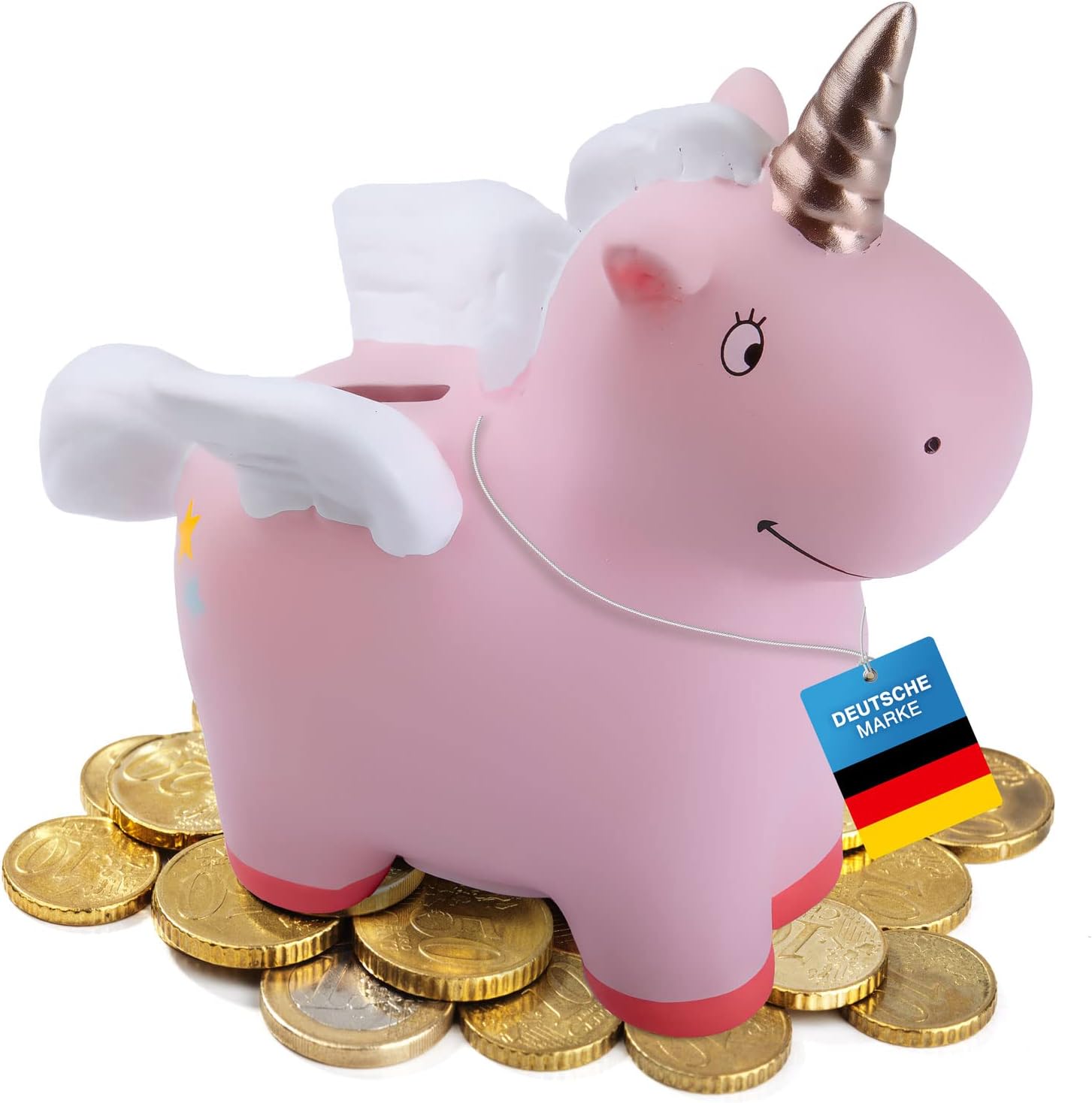 Keramik-Sparschwein zum Beschriften - Spardose mit Kreide