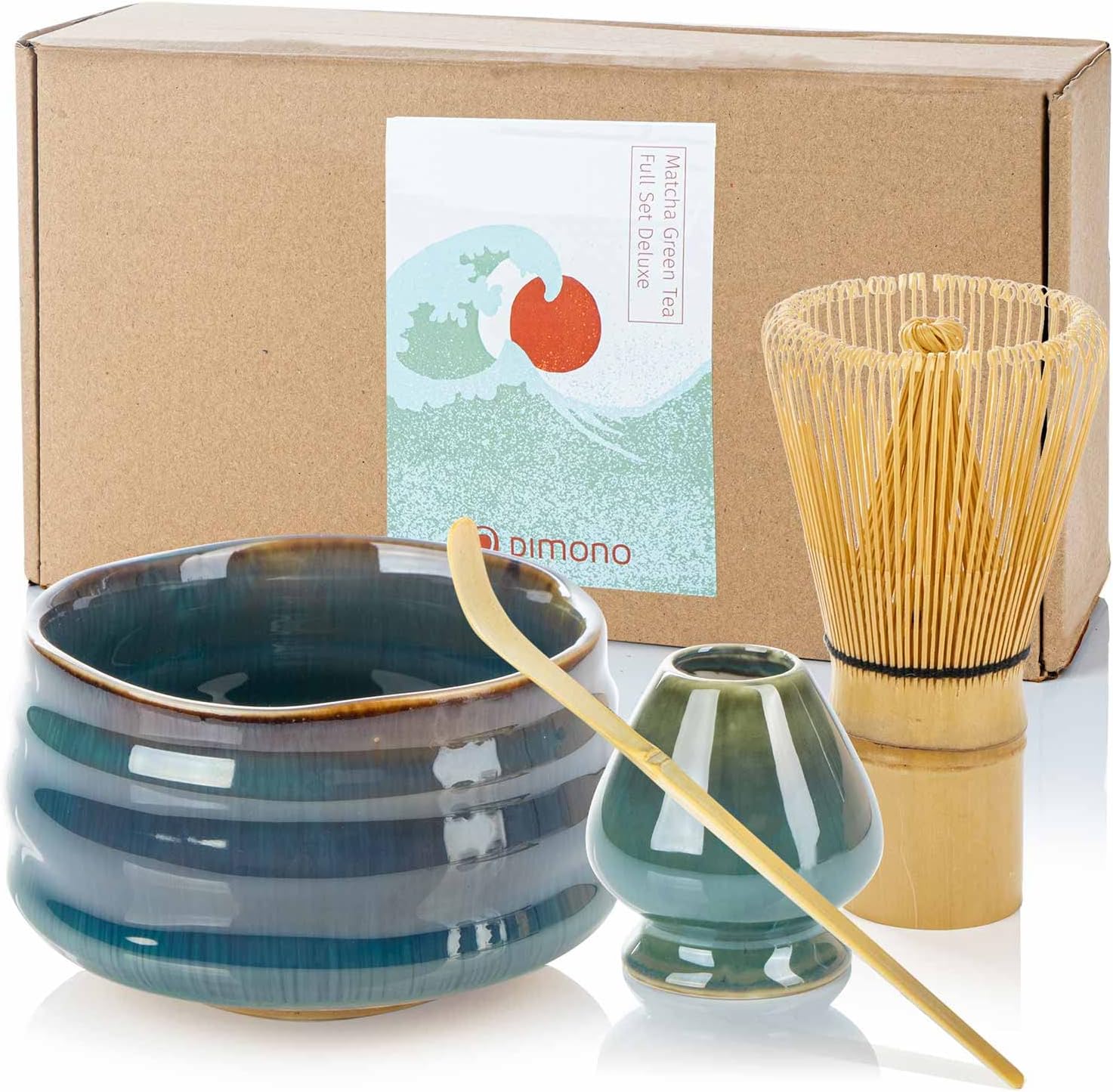 Luxus Matcha Tee-Set Deluxe - Traditionelles Teezeremonie-Set