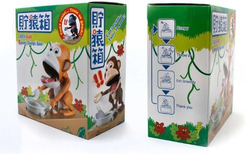 Chocken Bako Spardose - Gelddose Fressender Affe - Geheimshop.de