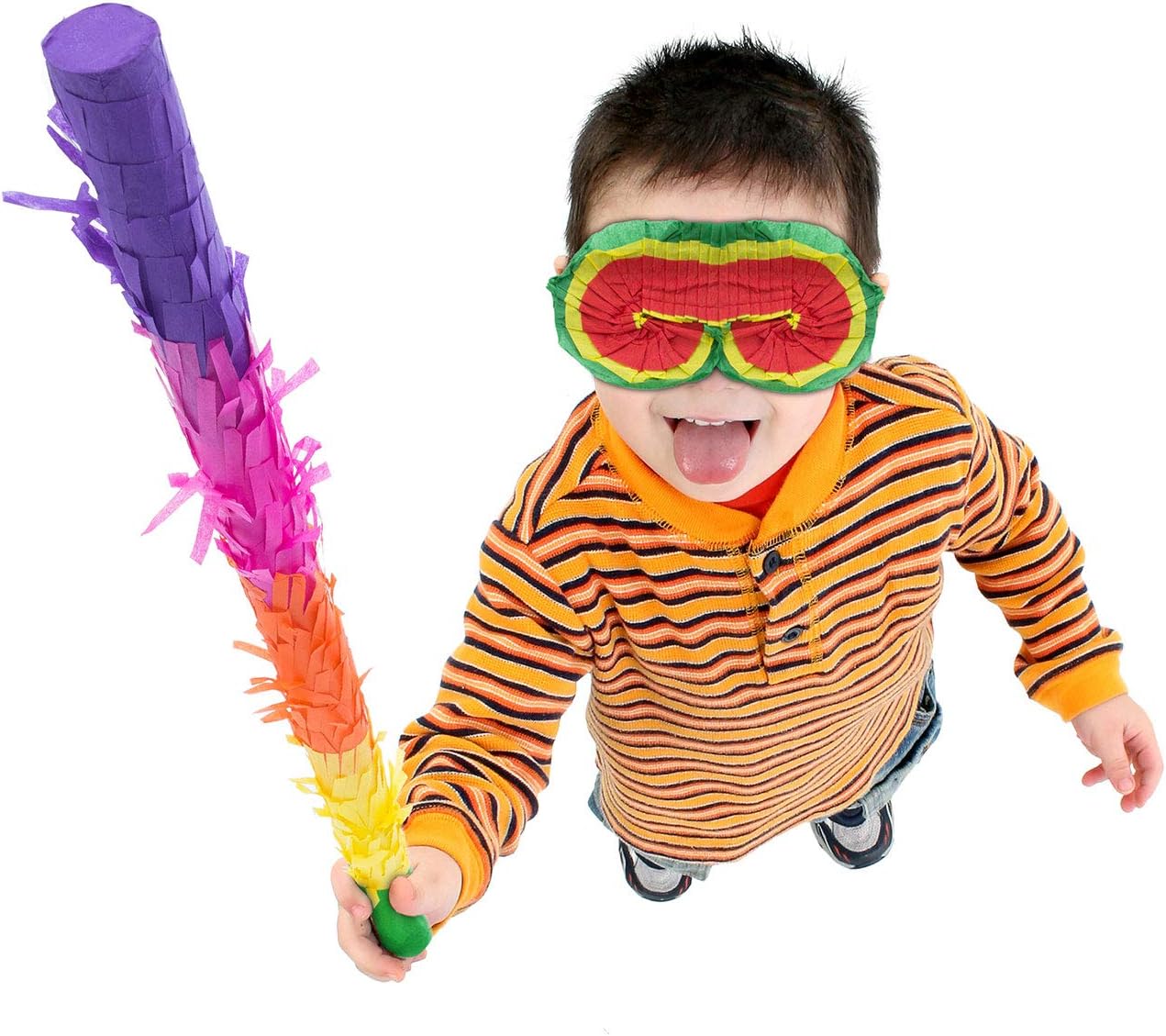 Pinata Schwein zum Befüllen - Inkl. Stick & Augenmaske - Party-Deko