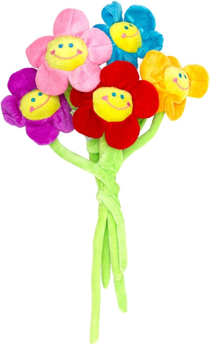 Singende Geburtstags-Blume - Musikalische Plüschblume für Kinder