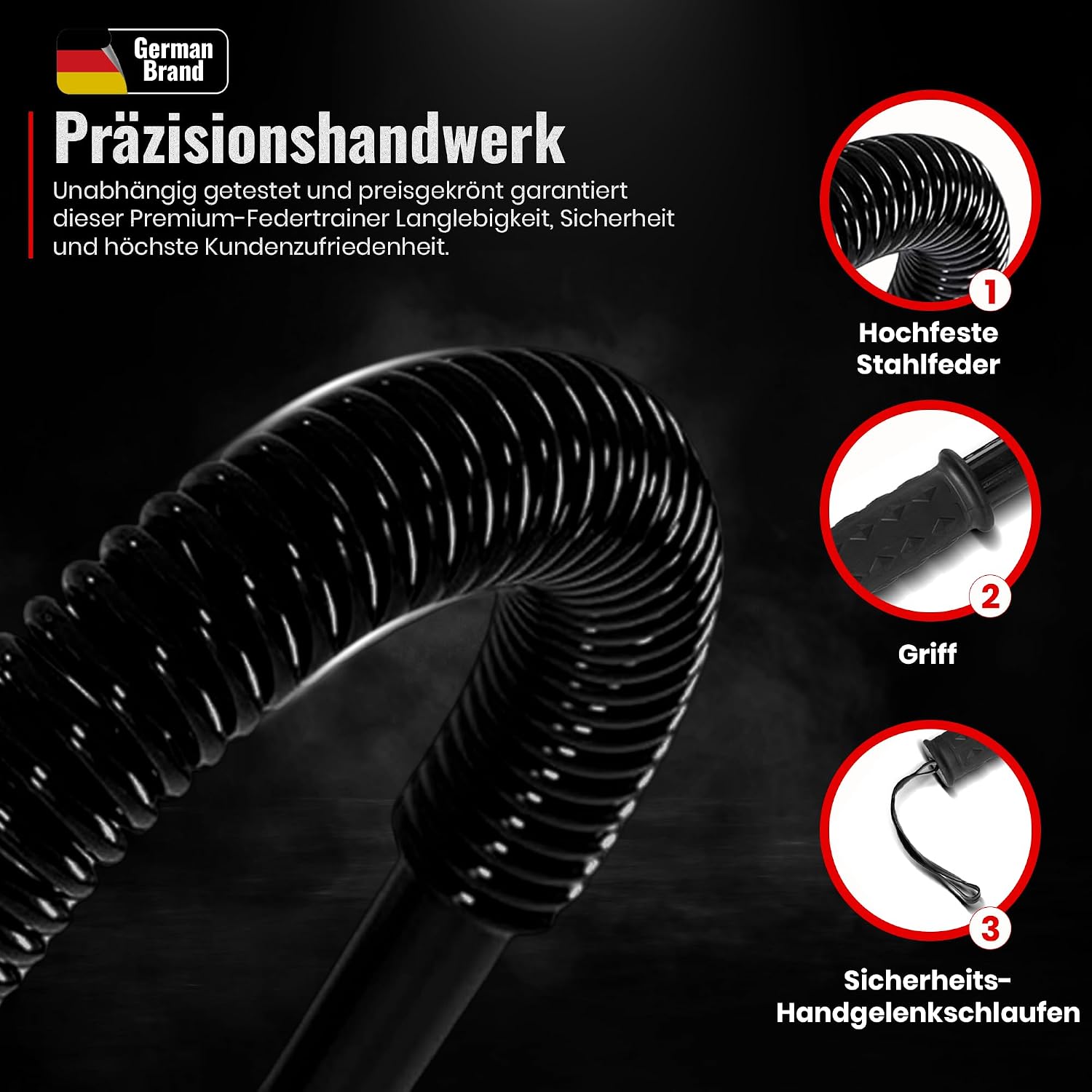 Königsfeder-Biegehantel – Effektiver Armtrainer für Krafttraining