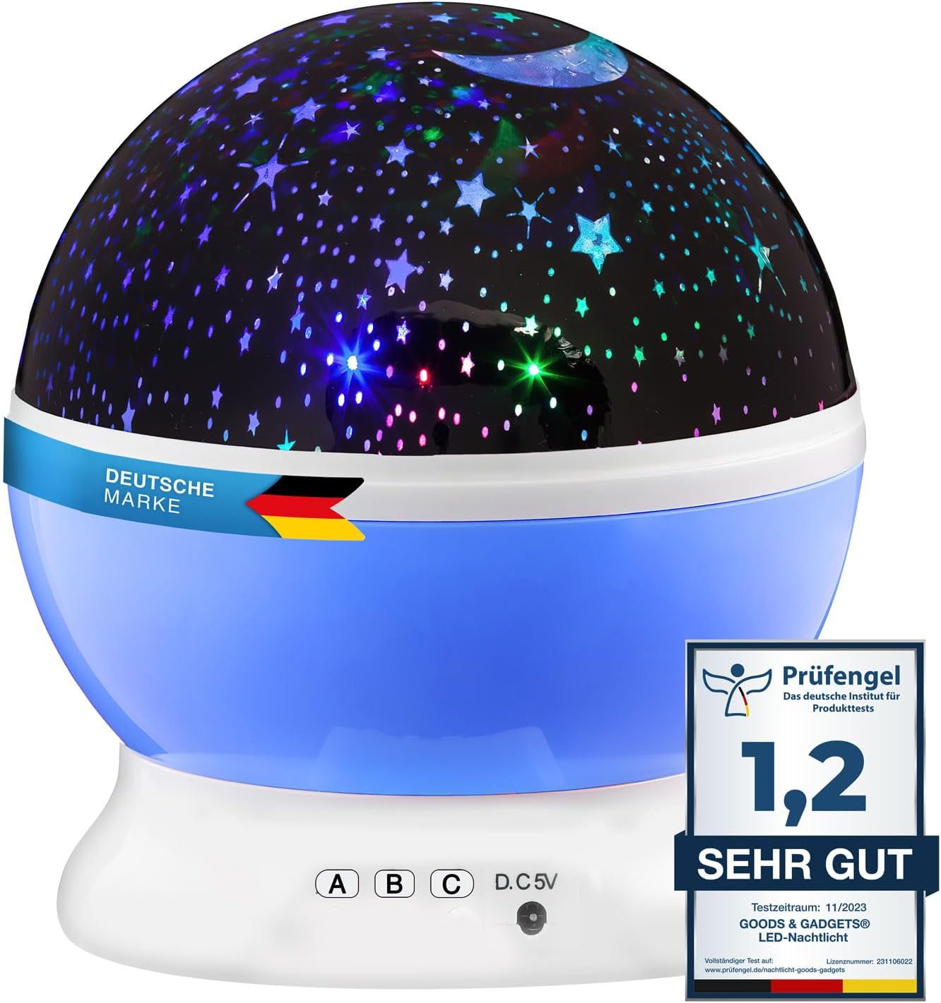 LED Sternenhimmel Projektor - Nachtlicht für Kinder - Einschlafhilfe