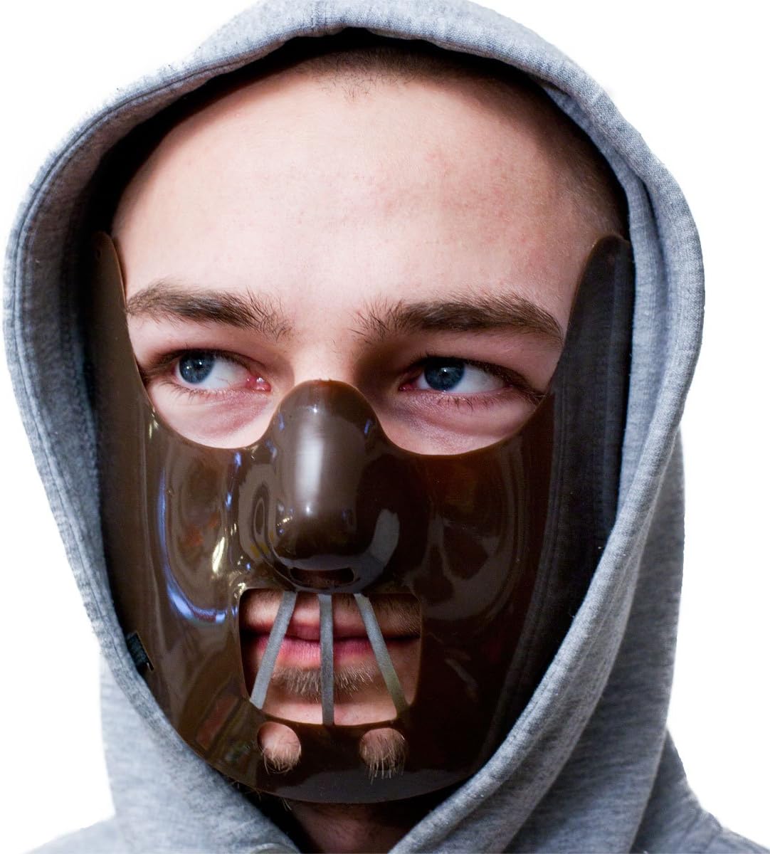 Hannibal-Maske für Halloween Kostüm – Psychopathen-Maske