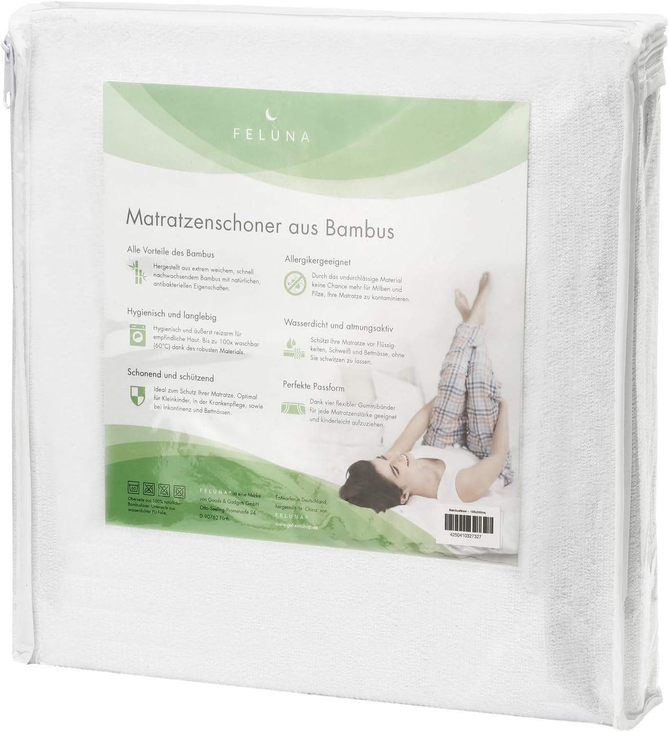 Wasserdichter Matratzenschoner 90x200cm - Premium Matratzenauflage