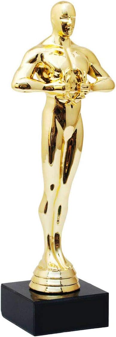 Goldene Siegerstatue - 25 cm Trophäe für Gewinner & Geschenke