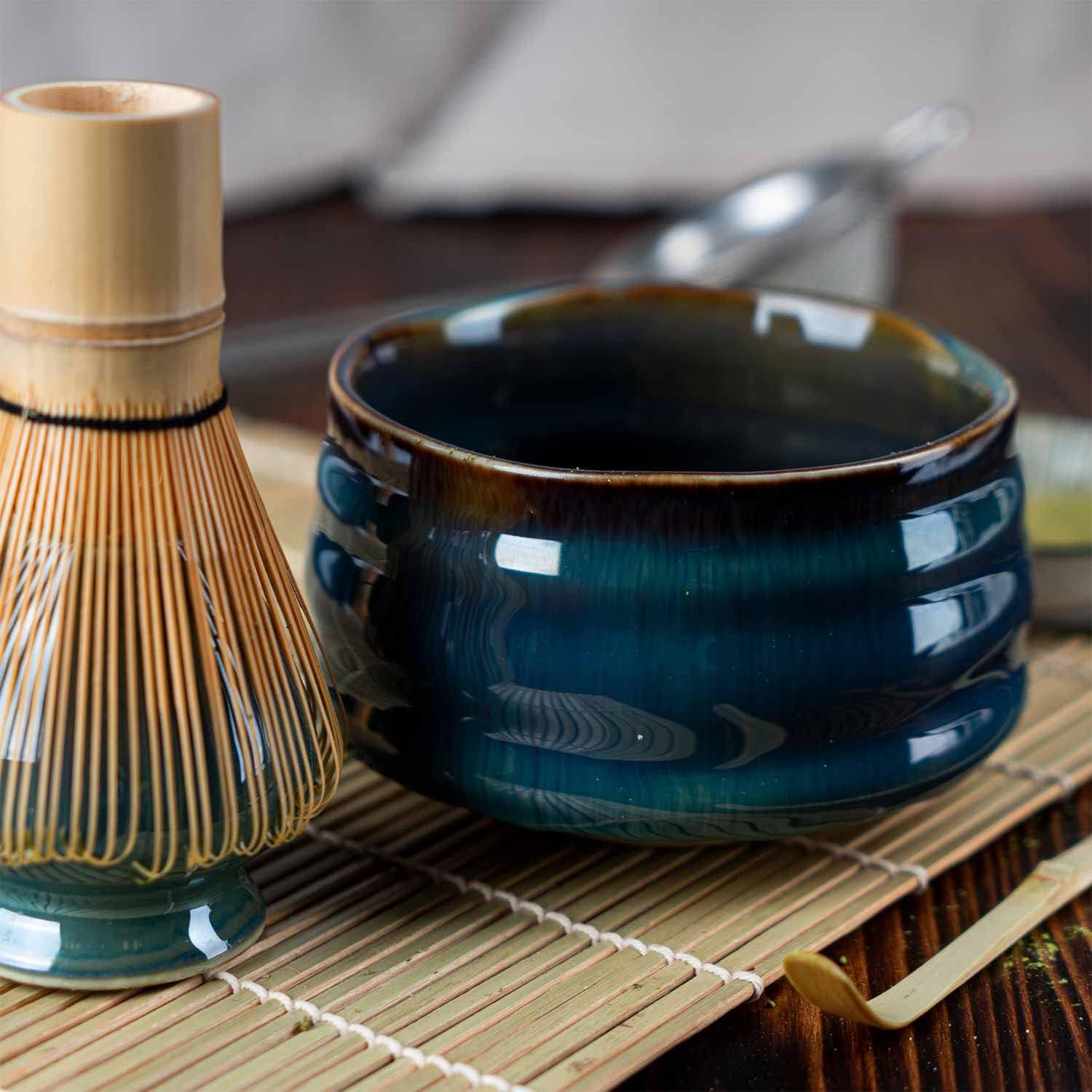 Luxus Matcha Tee-Set Deluxe - Traditionelles Teezeremonie-Set