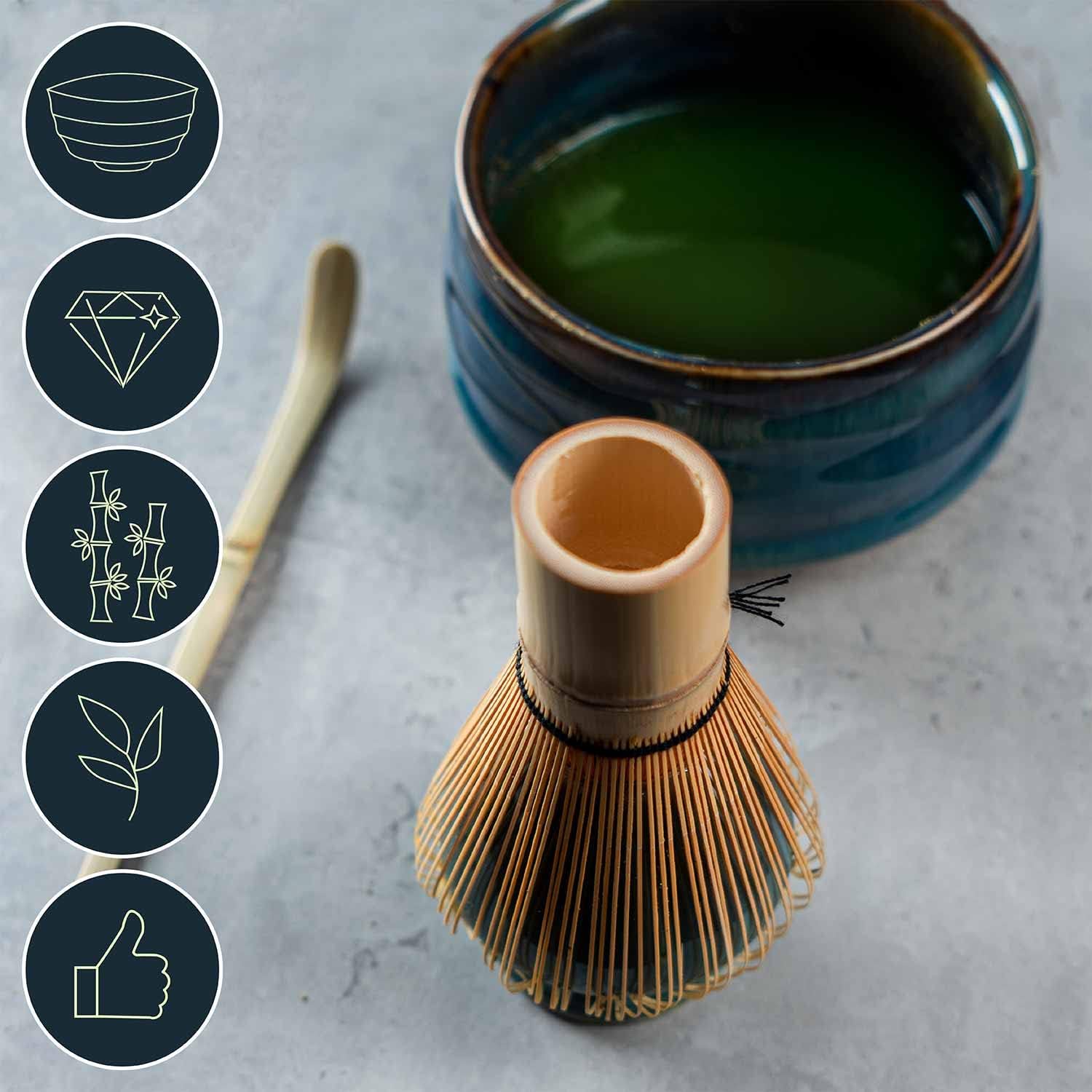 Luxus Matcha Tee-Set Deluxe - Traditionelles Teezeremonie-Set