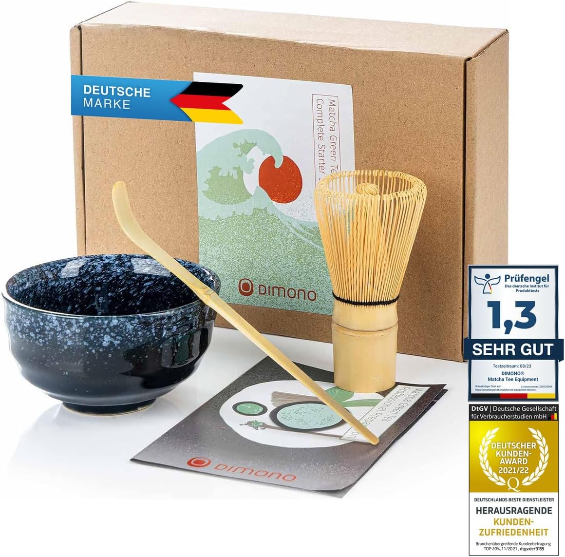 Luxus Matcha Tee-Set Deluxe - Traditionelles Teezeremonie-Set