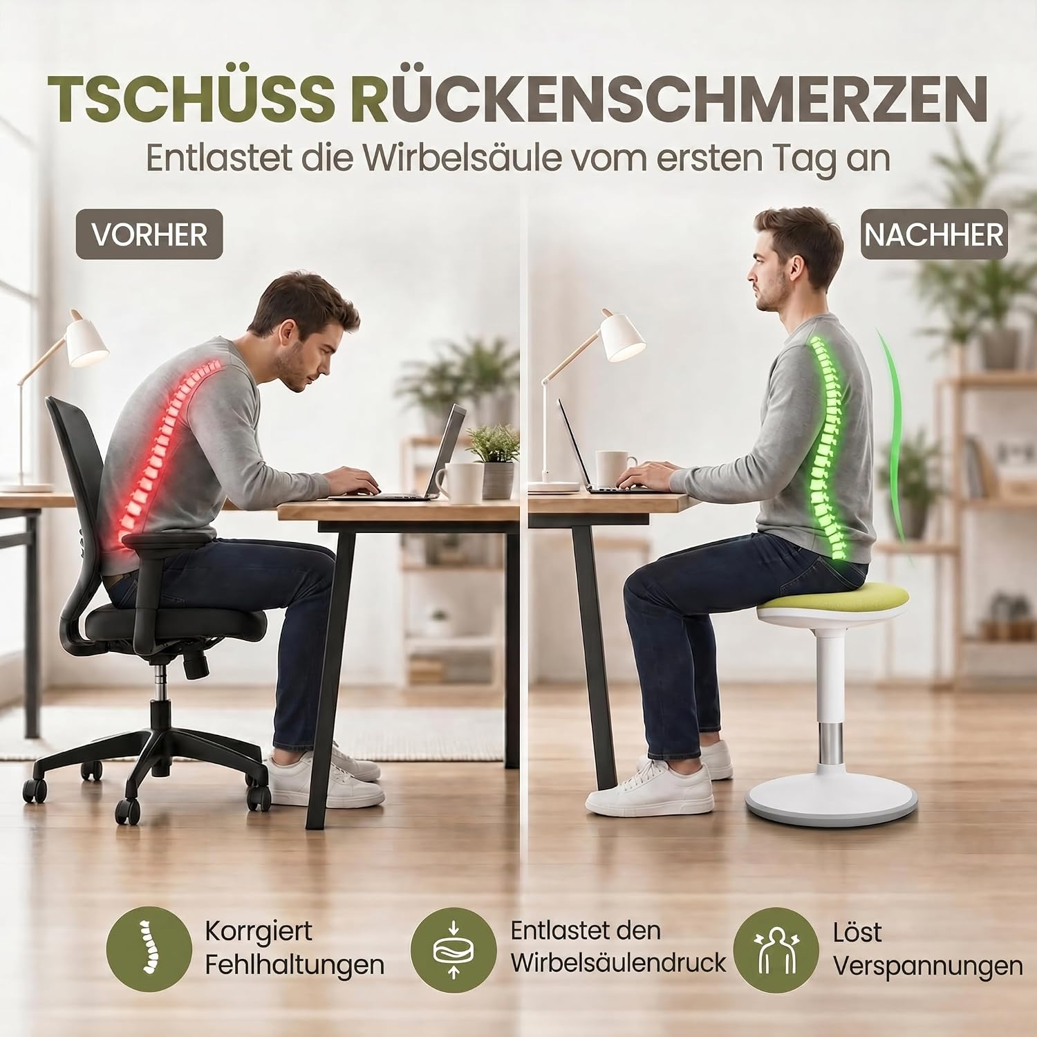 Gepolsterte Stehhilfe